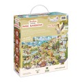 CzuCzu Dzikie puzzle Parki narodowe PLAKAT 6+