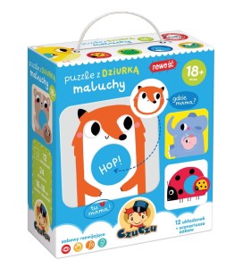 CzuCzu Puzzle z dziurką Maluchy 18m+