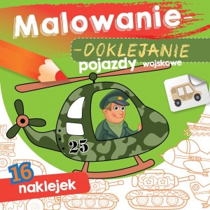 Malowanie doklejanie. Pojazdy wojskowe z naklejkami
