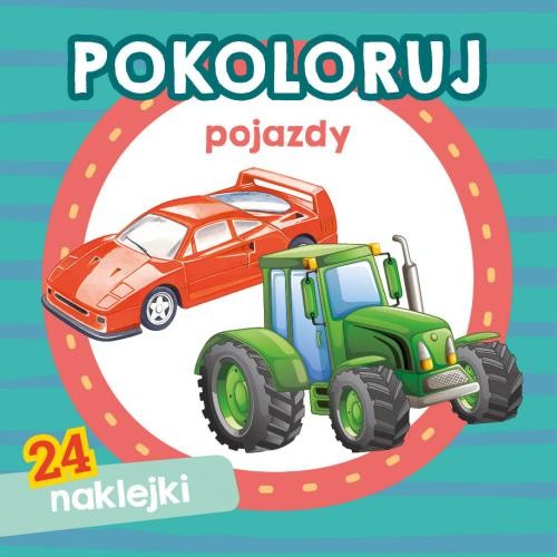 Pokoloruj Pojazdy z naklejkami