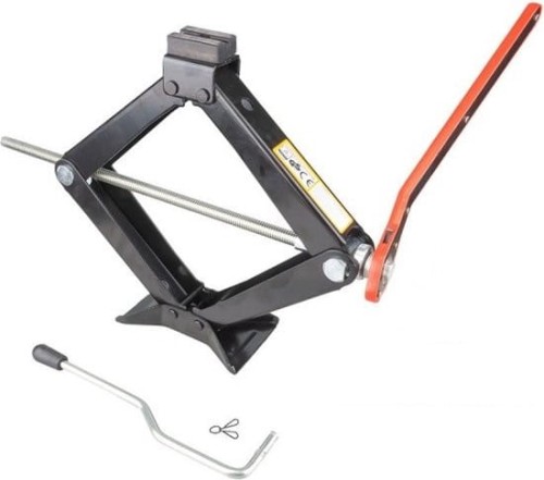 PODNOŚNIK Trapezowy 2.0t z gumą + Klucz grzechotka