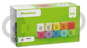 Marioinex Waffle Mini EDU Kostki matematyczne 60el