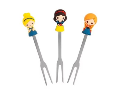 Wielorazowe widelczyki do lunchboxa Królewny LUNCH MUNCH