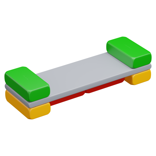 Deska Dydaktyczna z Klockami Marioinex
