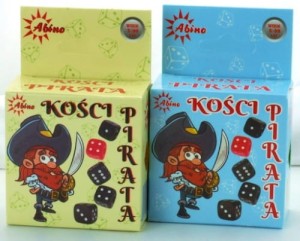 GRA ZRĘCZNOŚCIOWA KOŚCI PIRATA ABINO