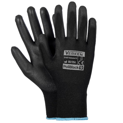 Rękawice Verken PoliBlack rozmiar 10 - XL