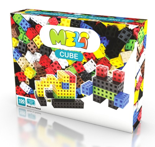 Klocki Konstrukcyjne Meli Cube Classic 100