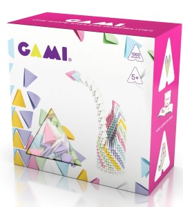 Klocki Konstrukcyjne Origami Meli Gami Pink 1000