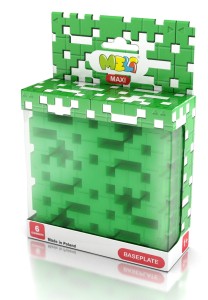 Podstawa Budowlana Meli Maxi Baseplate Green 6 sztuk