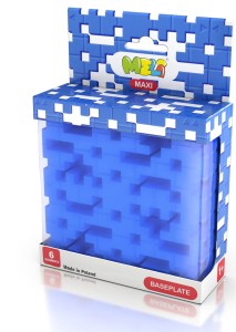 Podstawa Budowlana Meli Maxi Baseplate Blue 6 sztuk