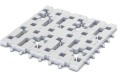 Podstawa Budowlana Meli Maxi Baseplate Gray 6 sztuk