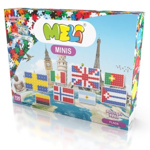 Klocki Meli Minis Thematic Flags