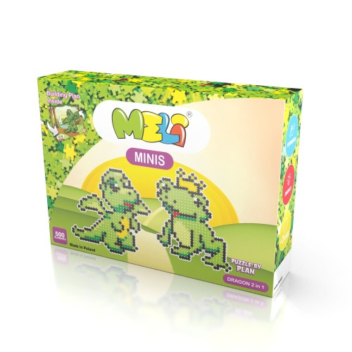 Klocki Meli Minis Thematic Dragon 2in1