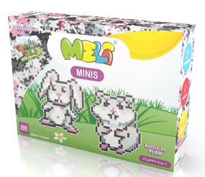 Klocki Meli Minis Thematic Fluffy 2in1