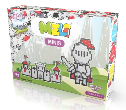 Klocki Meli Minis Thematic Castle 2in1