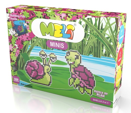 Klocki Meli Minis Thematic Shells 2in1