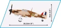 Klocki Cobi HC WWII 5866 HAWKER HURRICANE MK.1 138 KL.