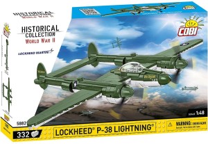 Klocki Cobi HC WWII 5882 LOCKHEED P-38 LIGHTNING 335 KL.