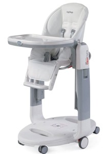 Krzesełko z funkcją leżaczka i huśtawki Tatamia Follow Me LATTE Peg Perego