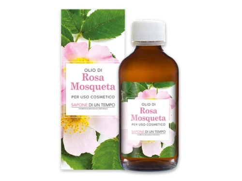 Naturalny Olej z Dzikiej Róży 100% 100 ml - SAPONE DI UN TEMPO