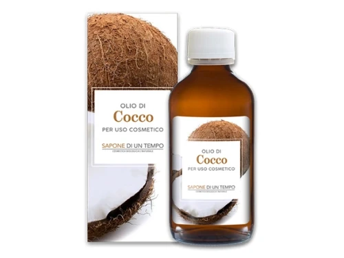 Naturalny Olej Kokosowy 100% 100 ml - SAPONE DI UN TEMPO