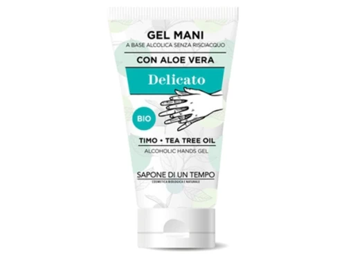 Żel do dezynfekcji rąk z Tymiankiem i Zieloną Herbatą 100 ml - SAPONE DI UN TEMPO