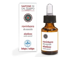 Olejek eteryczny BIO z Liści drzewa Ravintsara 15 ml  SAPONE DI UN TEMPO