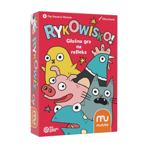 Gra planszowa Rykowisko! Głośna gra na refleks Muduko