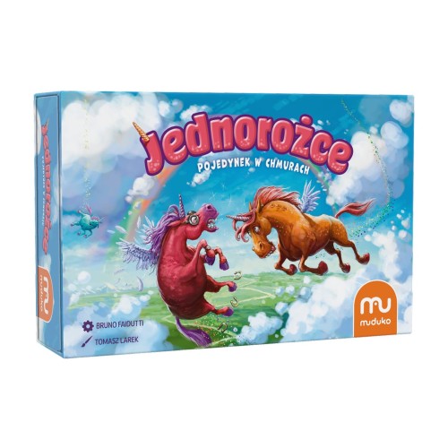 Jednorożce. Pojedynek w chmurach Gra planszowa Muduko