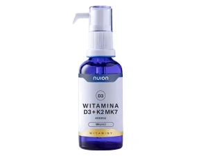 Witamina D3+K2MK7 4000 IU NUION 380 porcji PUROMEDICA