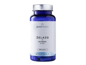 Żelazo 90 kapsułek PUROMEDICA