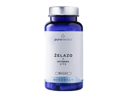 Żelazo 90 kapsułek - PUROMEDICA