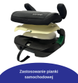 Siedziko Isofix Eris Light Grey 125-150 cm SORINO