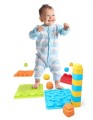 Maty sensoryczne z klockami Soft BiBi 20 el. Sensory Paths Meli