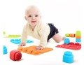 Maty sensoryczne z klockami Soft BiBi 20 el. Sensory Paths Meli