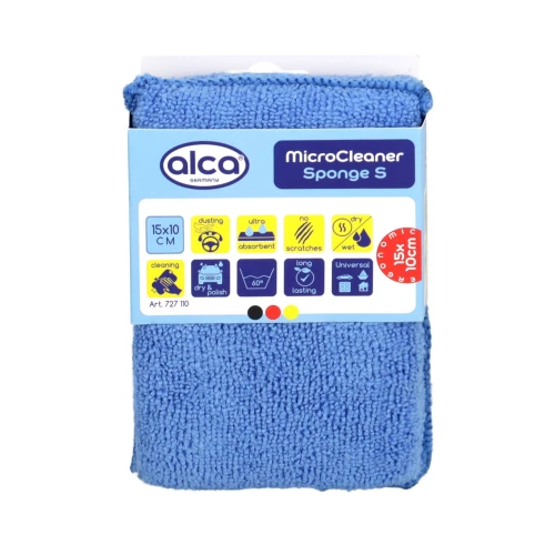 Gąbka z mikrofibry MicroCleaner Sponge S niebieska Alca