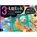 3-latek rysuje, wycina, nakleja. Kreatywna książeczka dla małego artysty