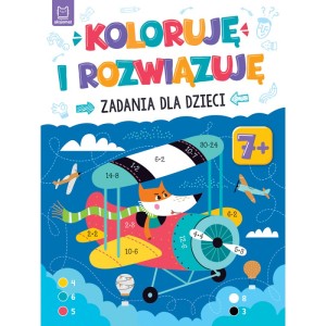 Koloruję i rozwiązuję. Zadania dla dzieci 7+