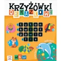 Krzyżówki obrazkowe z wesołym delfinkiem 6+