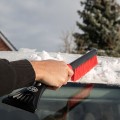 Skrobaczka do szyb ze szczotką 44cm SnowStar light Alca