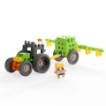 Marioinex klocki WAFFLE mini FARMER Traktor z opryskiwaczem 50 el.