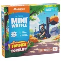 Marioinex klocki WAFFLE mini FARMER Wózek widłowy z dynią 50 el.