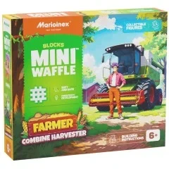 Marioinex klocki WAFFLE mini FARMER Kombajn 60 el.