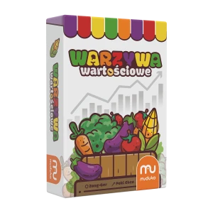 Warzywa wartościowe. Dynamiczna gra karciana Muduko