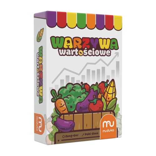 Warzywa wartościowe. Dynamiczna gra karciana Muduko