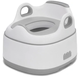 Nocnik 3w1 Toaleta WC Nakładka Podest Podnóżek White/Grey Fillikid