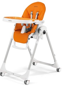 Peg Perego Krzesełko z funkcją leżaczka Prima Pappa Follow Me ARANCIA 