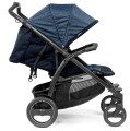 Wózek bliźniaczy BOOK FOR Two Classico INDIGO Peg Perego