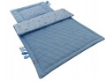 Komplet pościeli do wózka VELVET 50x75 blue OLKA