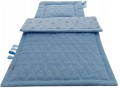 Komplet pościeli do wózka VELVET 50x75 blue OLKA